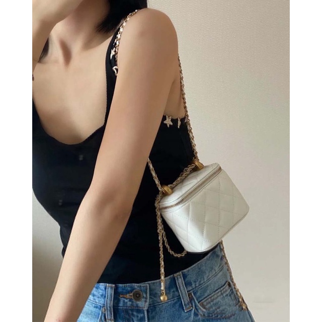 Túi xách nữ hộp vuông phong cách retro sang chảnh