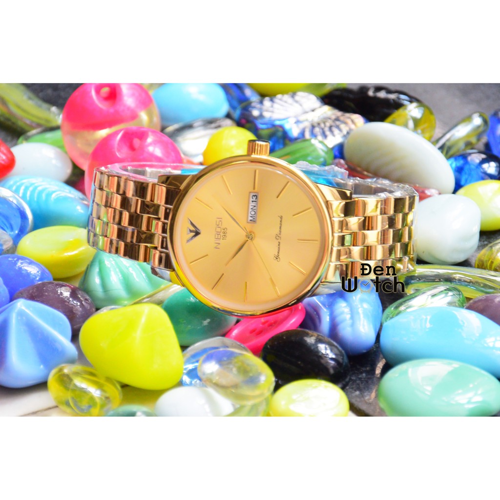 (TẶNG VÒNG TAY) Đồng Hồ Nam NIBOSI 2332 chính hãng, dây kim loại không gỉ, thép đúc đặc, FULLBOX | BigBuy360 - bigbuy360.vn