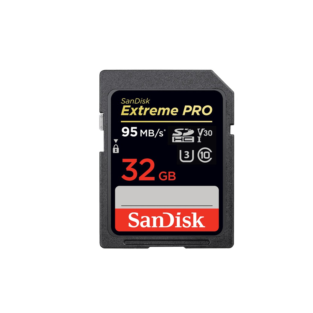 Thẻ Nhớ Sandisk Extreme Pro Cl10 95mbps 32gb Sd | BigBuy360 - bigbuy360.vn