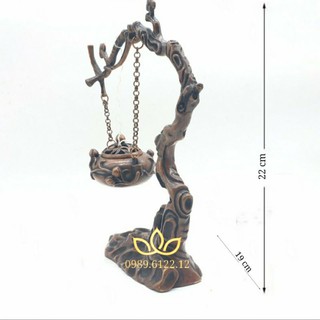 Xông Trầm Bonsai đỏ đón năm mới