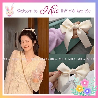 Kẹp Tóc Ruy Băng Cao Cấp MILA