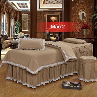 Bộ ga giường 4 món cotton