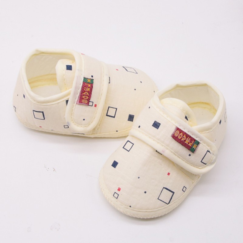 Giày vải cotton chống trượt in họa tiết xinh xắn thời trang năng động cho trẻ nhỏ