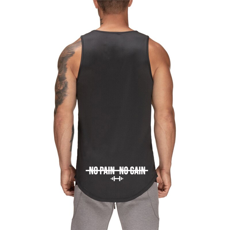 Áo ba lỗ thể thao đơn giản khô nhanh thời trang mùa hè cho nam