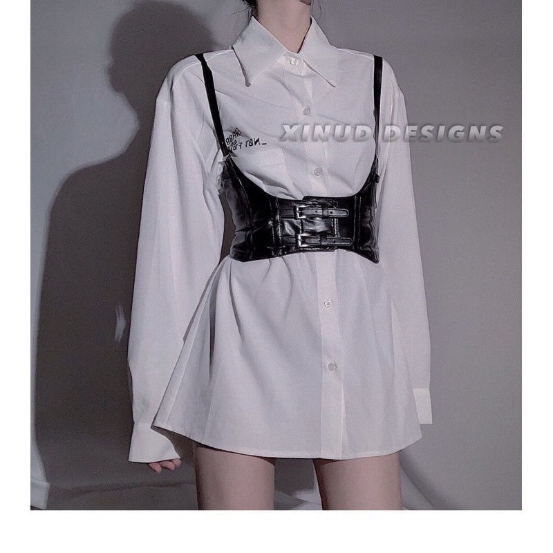 - STRAP BELT - Nịt bản to có thun co giãn