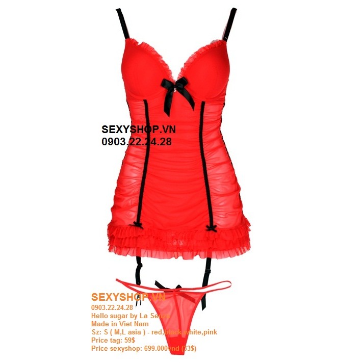 Váy ngủ sexy lasenza (ko bao gồm quần lót)