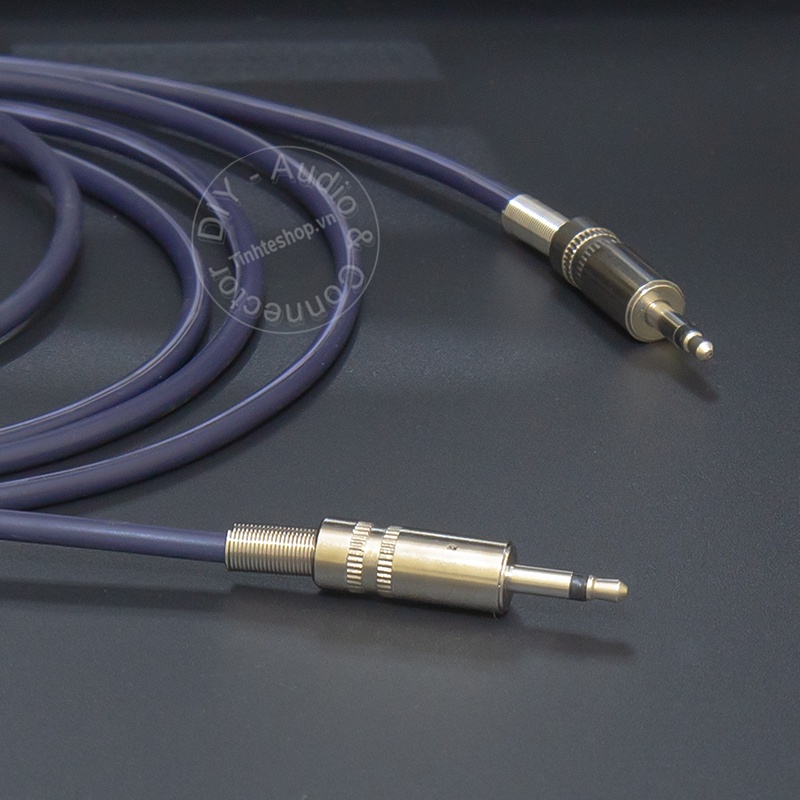Cáp 2 đầu 3.5 mono DIY 0.5 đến 5 mét - Dây 3.5mm mono