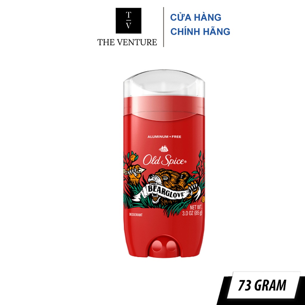 Lăn Sáp Khử Mùi Old Spice Bearglove Chính Hãng - 73 gram