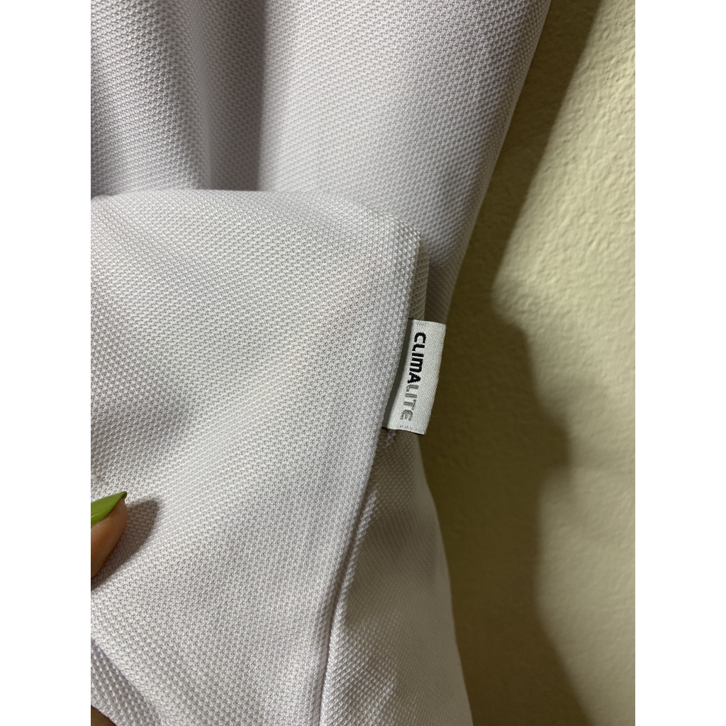 Áo thun ngắn tay có cổ polo hiệu ADIDAS CLIMALITE dry fit chính hãng secondhand