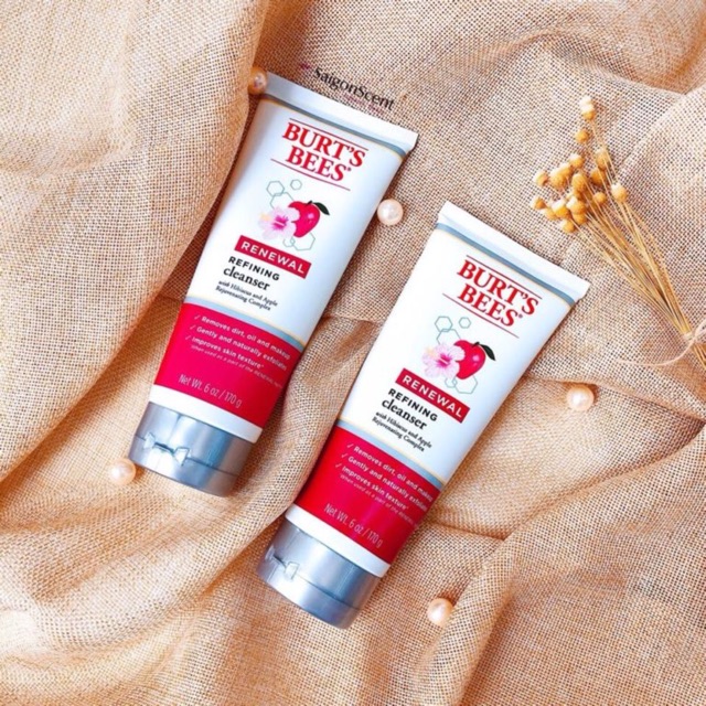 burt's bees refining cleanser