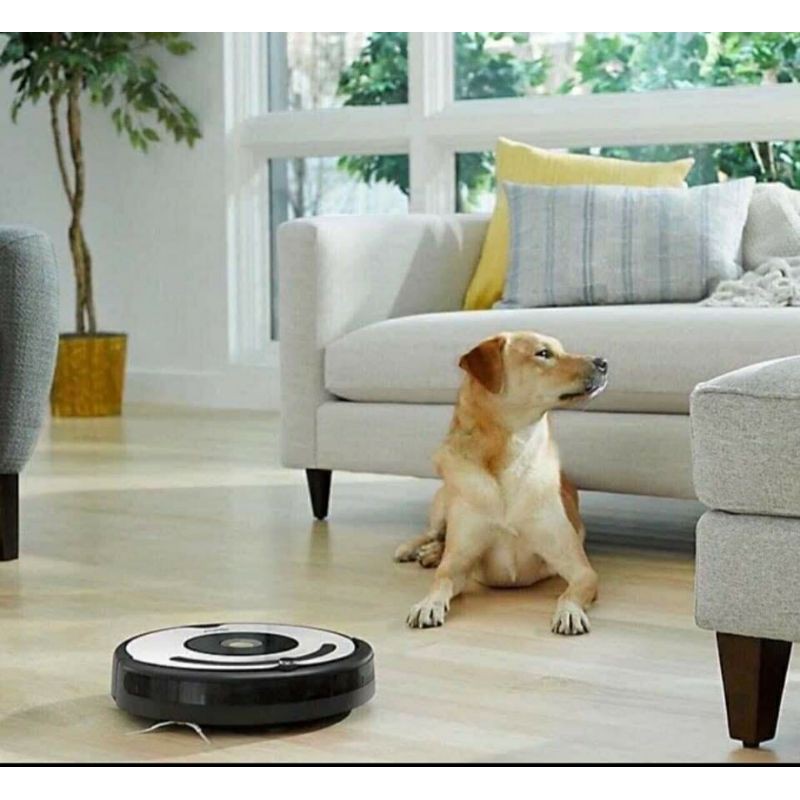 (Hàng Đức) Robot hút bụi iRobot Roomba 675, dòng robot hút bụi tốt nhất thế giới, màu Đen trắng, có kết nối Wifi