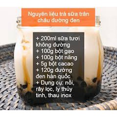 1KG TRÂN CHÂU CARAMEL THƠM NGON PHA TRÀ SỮA - MAXIFOOD