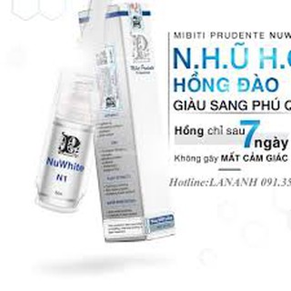 Kem hồng nhũ hoa - nuwhite n1
