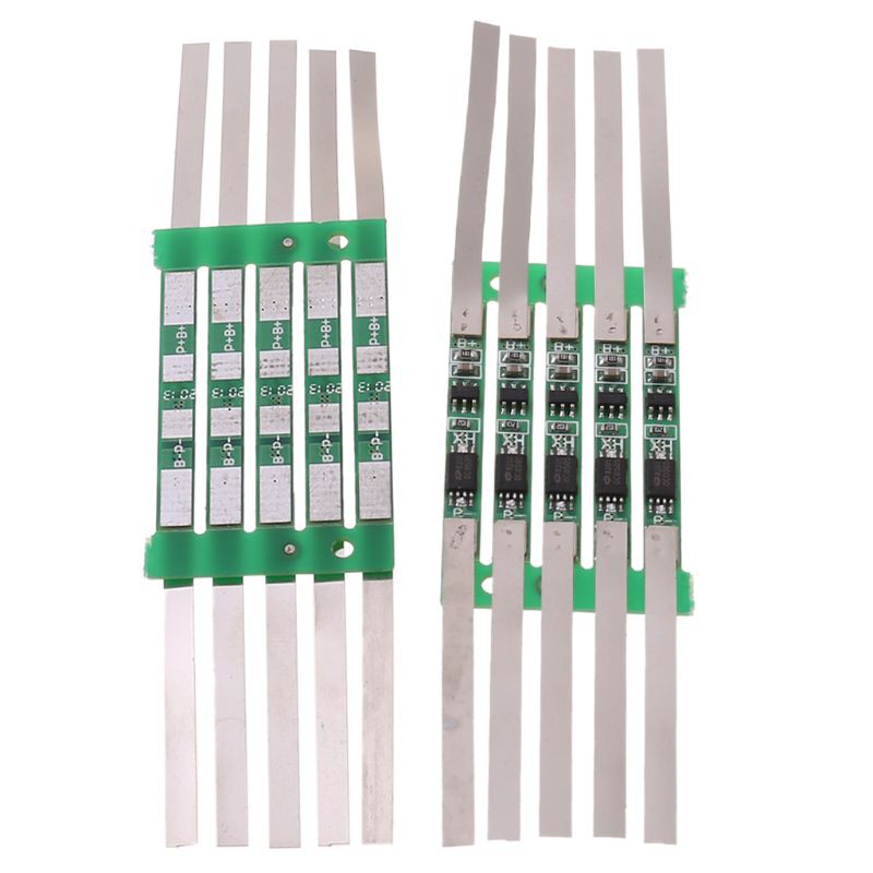 Bộ 10 Bảng Mạch Bảo Vệ Pin Lithium 3.7v 3a Bms Cho 1s 18650