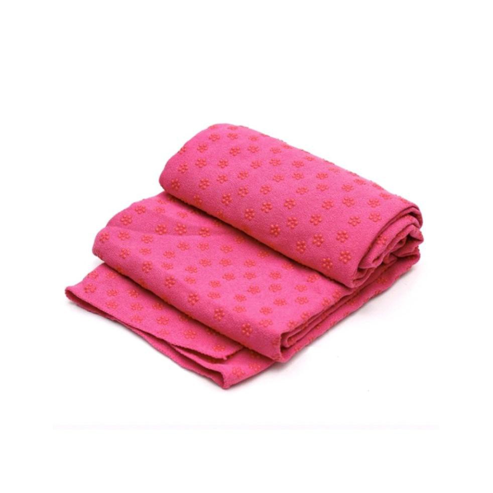 Khăn Trải Thảm Yoga S1KTT01 Chất Liệu Microfiber Dày Chống Trượt Thấm Mồ Hôi Cao Cấp [Tặng Túi Đựng Khăn]