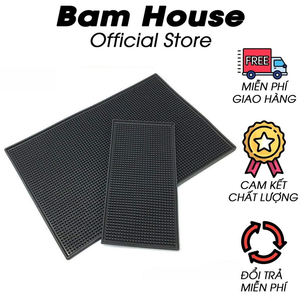 Thảm cao su úp ly chống trơn trượt cao cấp quầy bar kích thước lớn TUP01 – BamBam Store