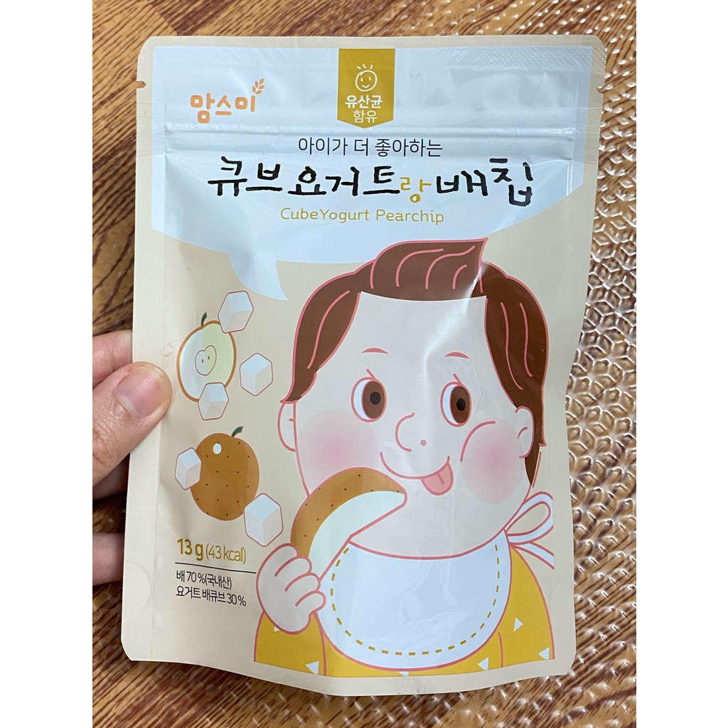 SỮA CHUA KHÔ MIX HOA QUẢ SẤY CHO BÉ TỪ 8 THÁNG TUỔI