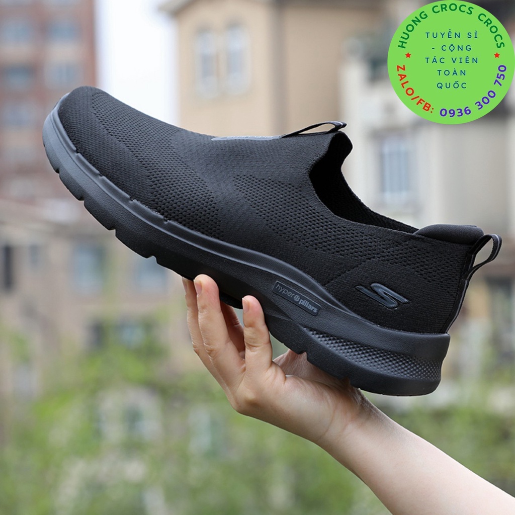 GIÀY THỂ THAO SKECHERS GOWALK 6 MÀU ĐEN FULL