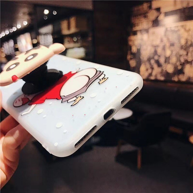 [ IPHONE ] Ốp Lưng Silicon Shin Maruko - Kèm Phụ Kiện - B050 | BigBuy360 - bigbuy360.vn