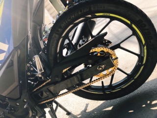 Cao su đỡ sên cho raider satria