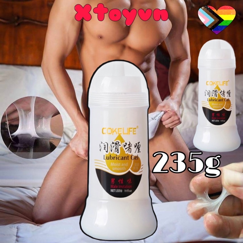 Gel Bôi Trơn Mô Phỏng Tinh Trùng Cokelife 235g