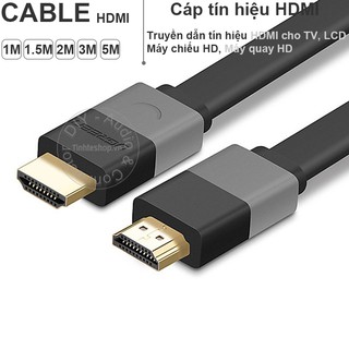 Dây cáp hdmi dẹt mỏng v1.4 full hd 1080p 4k 30hz ugreen 1m 1.5m 2m 3m 5m