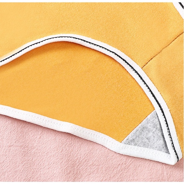 Quần Lót Tam Giác Màu Trơn Eo Vừa Thoáng Khí Kháng Khuẩn Phong Cách Hàn Quốc Dễ Thương Cho Nữ 50 Phút