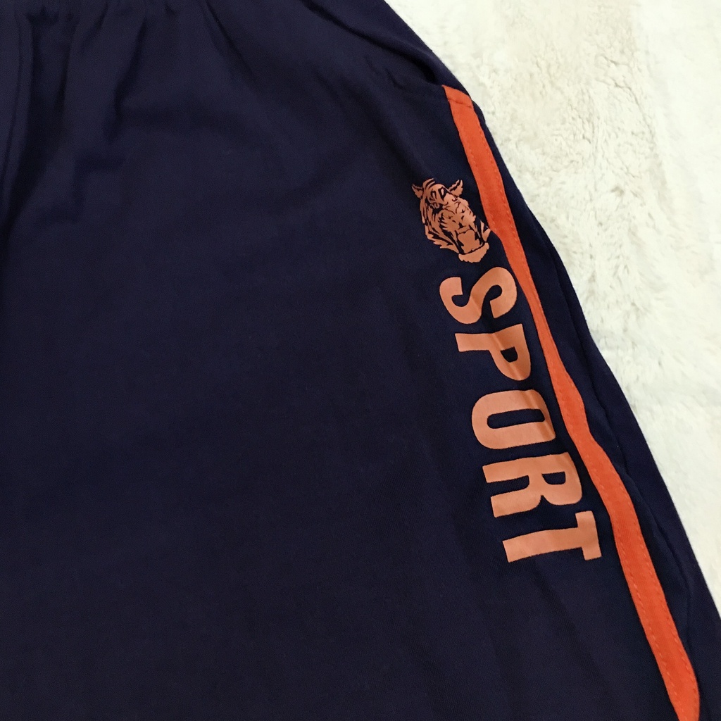 Quần thể thao cotton cho bé trai từ 4-15y