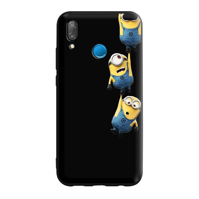 Ốp Điện Thoại Silicon tpu Mềm Hình minion Cho realme 5 5i 5s c15 c3 c2 c21