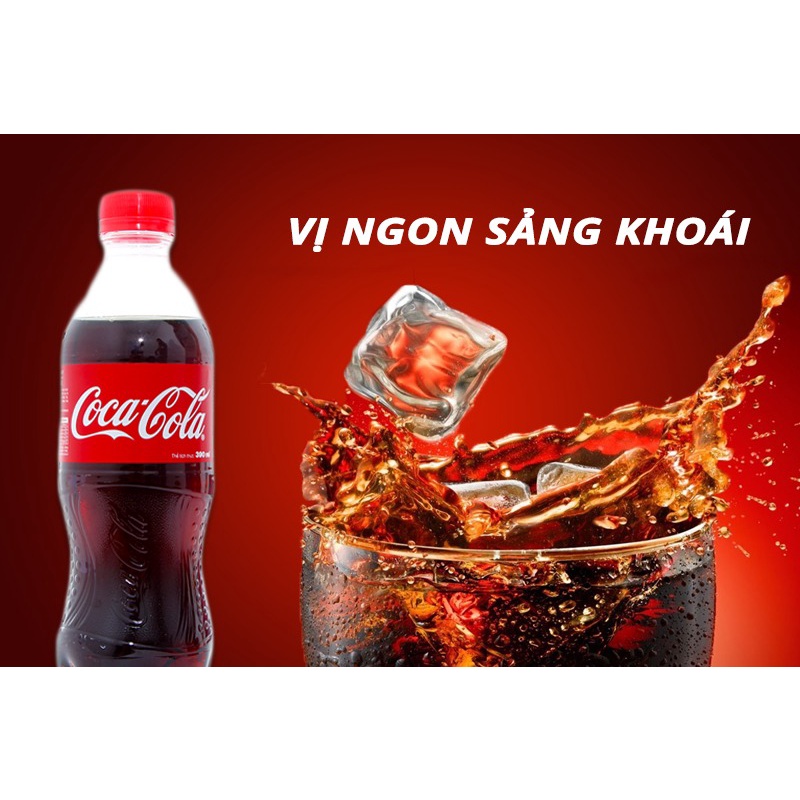 Nước Ngọt Coca Cola 390ml Lốc 6 Chai