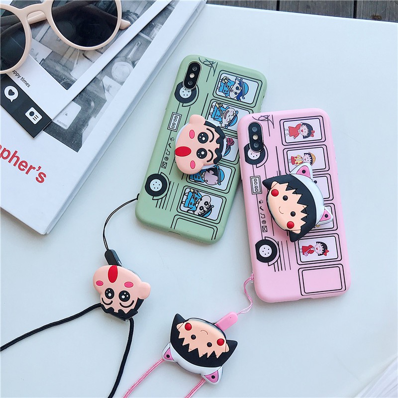 Ốp lưng bằng TPU mềm hình hoạt hình dành cho iPhone 12 12Pro 12mini 12promax 11 Pro MAX X XS XR XS MAX 7 8 6 6s PLUS | BigBuy360 - bigbuy360.vn