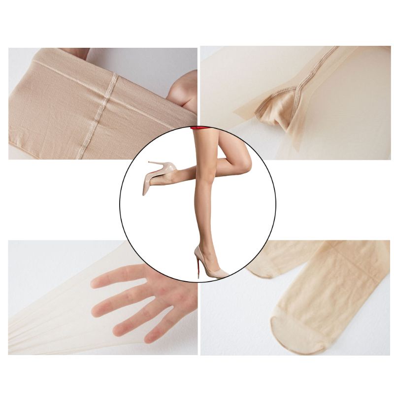 Xiangbao Quần Tất Siêu Mỏng 1D Gợi Cảm Kiểm Soát T Đáy Quần Bó Sát Liền M