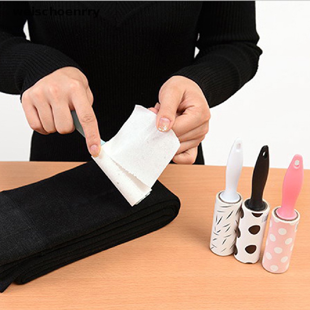 Cây lăn loại bỏ lông thú cưng trên quần áo kèm 30 tờ giấy tiện dụng