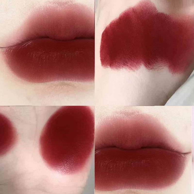 Symphony version without fear of fantasy lip glaze matte matte student style non-fading white lipstick with the same style