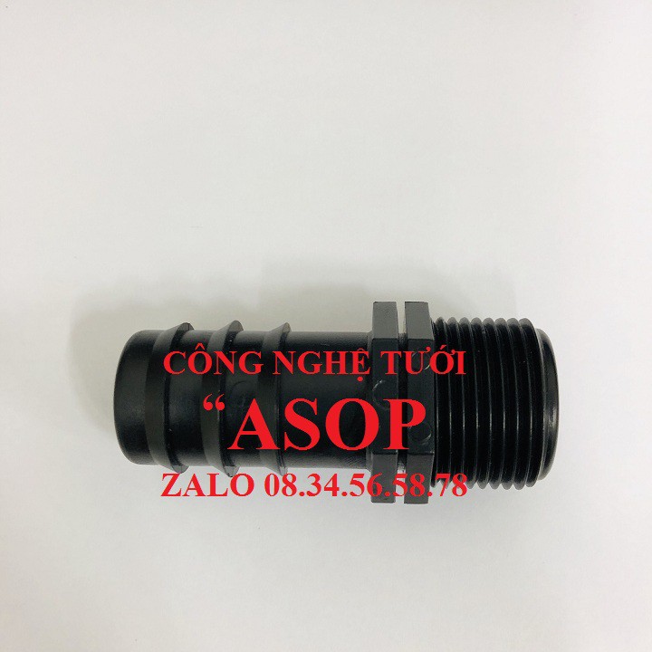 10 NỐI REN 27mm ỐNG PE 25mm