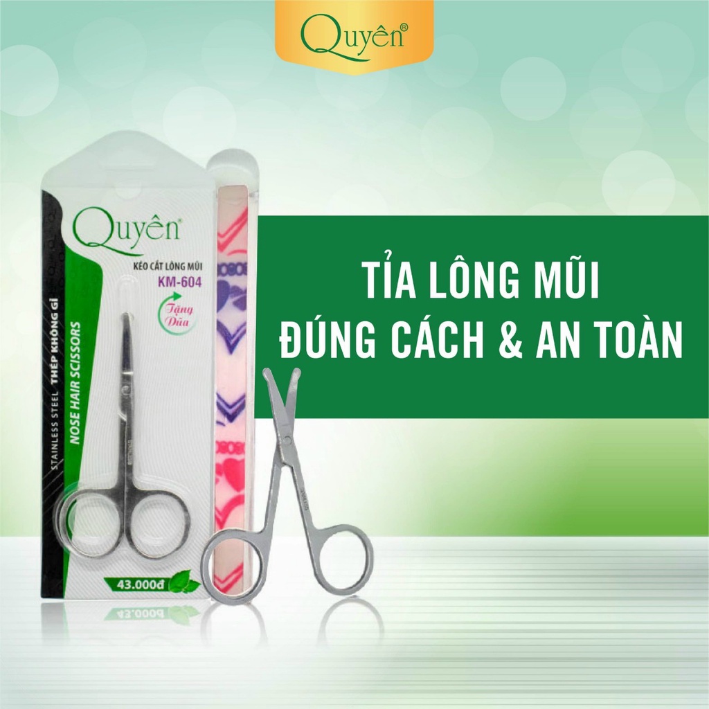 Kéo tỉa lông mày Quyên