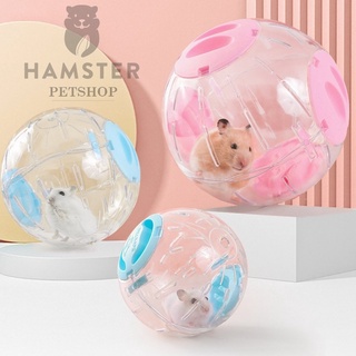 Bóng chạy mica cho hamster – Đồ chơi vận động an toàn, êm, nhiều màu |Hamster Petshop1