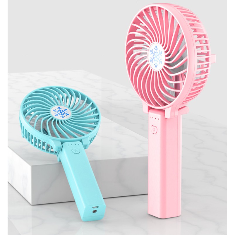 Quạt Để Bàn Sạc Tích Điện Super Fan,3 Chế Độ Gió, Tích Hợp Gập Thông Minh Hanana