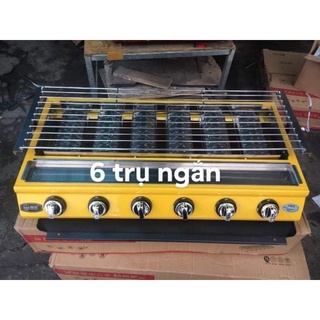 Bếp gas nướng hồng ngoại BBQ 6 trụ CAO CẤP