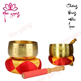 Chuông Đồng Vàng Đài Loan Cao Cấp- Yinyang Shop