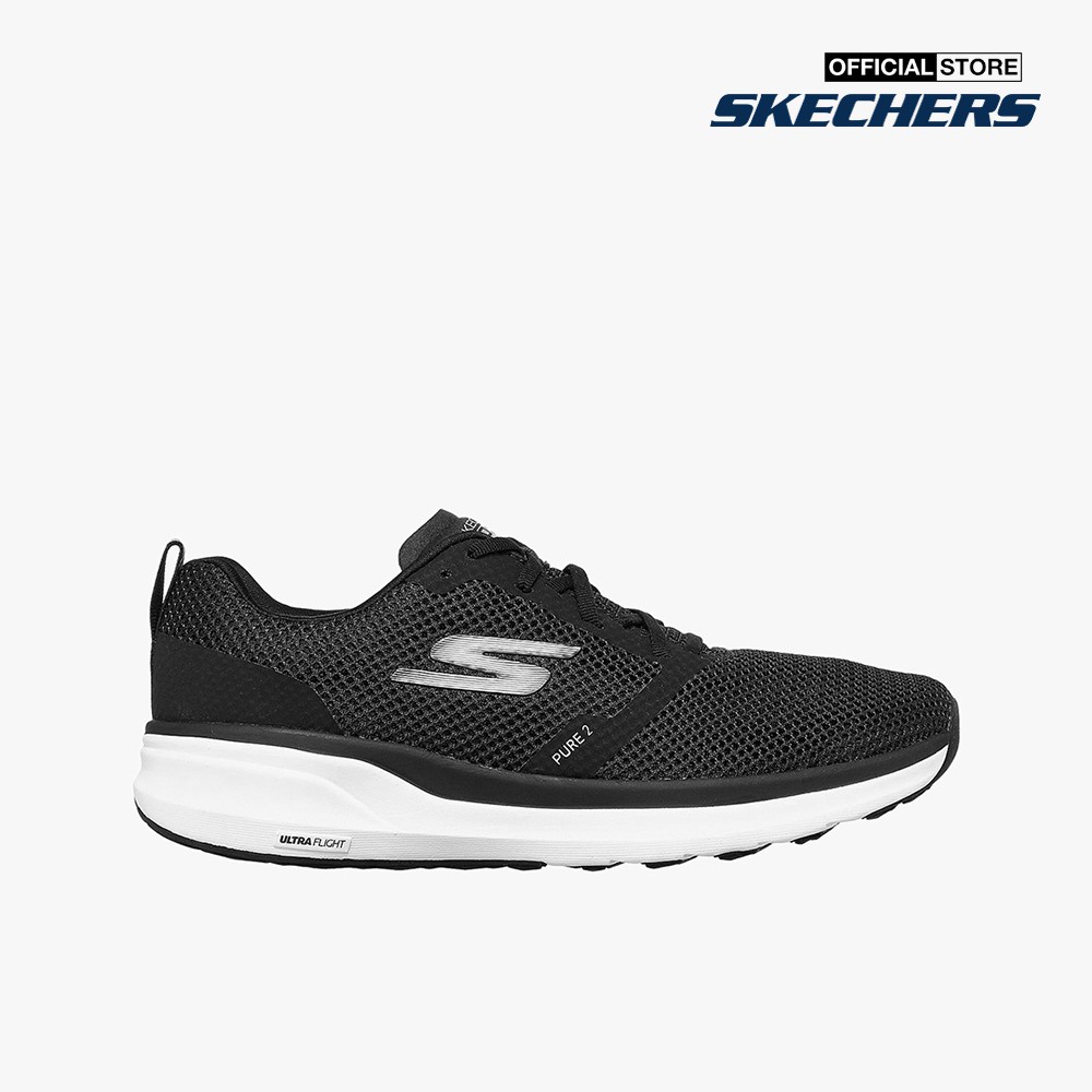 SKECHERS - Giày sneakers nữ GOrun Pure 2 Axis 172012-BKW