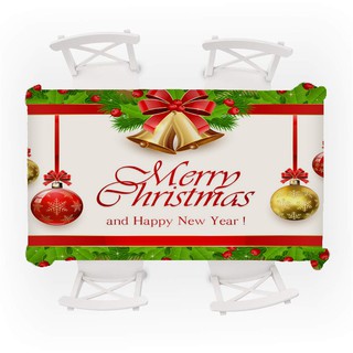 Christmas Decoration Table Cloth Rectangular Tea Table Cover Dining Home Decor
