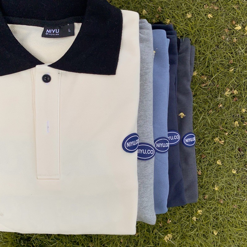 NIYU POLO SWT - Áo Cổ Trụ Dài Tay 5 Màu | BigBuy360 - bigbuy360.vn