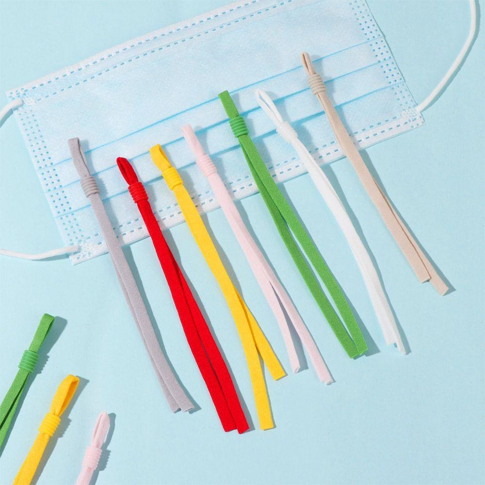 Set 50 Khóa Dây Co Giãn Màu Sắc Ngọt Ngào Dùng Để Làm Khăn Quàng Cổ