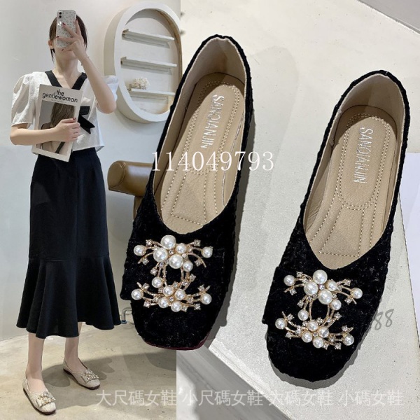 Giày búp bê đế bằng Size lớn 35-42 thời trang trẻ trung