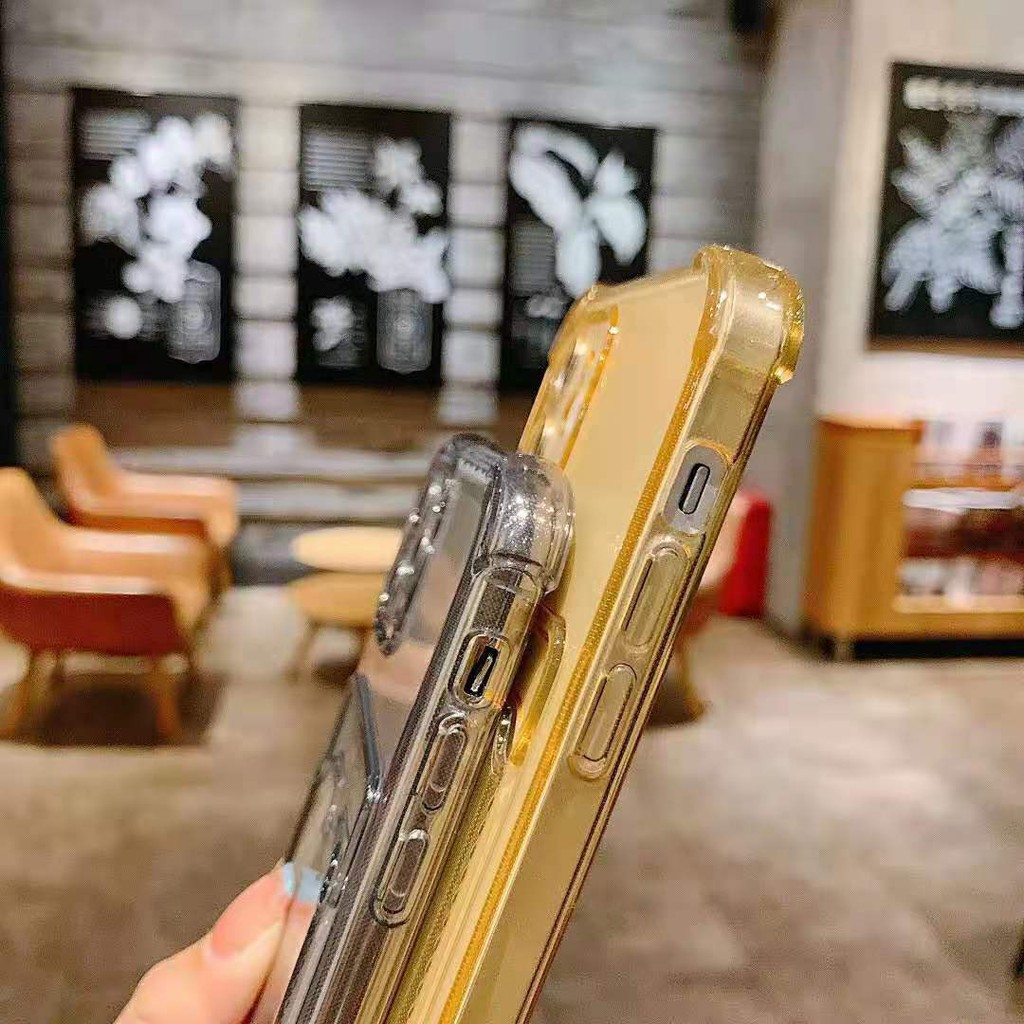 Ốp điện thoại TPU mềm trong suốt chống va đập cho iPhone12 11 Pro Max XS MAX XR XS 7 8 Plus 12 | BigBuy360 - bigbuy360.vn