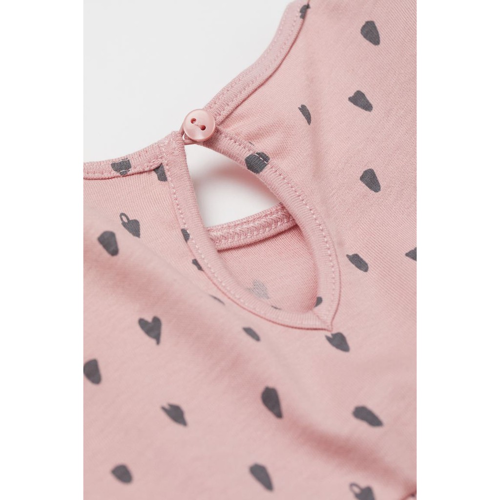 Váy bé gái dài tay Hờ Mờ Auth họa tiết đỏ cực xinh cho mùa thu đông diện ngày lễ, Tết