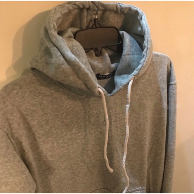 ÁO HOODIE MÀU XÁM NHẠT