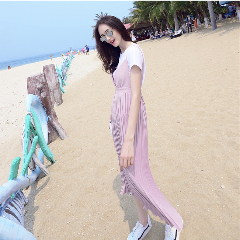 Set đầm Chiffon thời trang cho phụ nữ mang thai