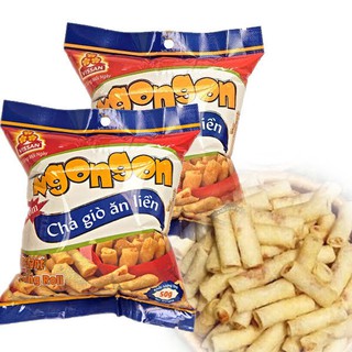 Combo 4 gói Chả giò sấy mini Ngon Ngon Tôm Vissan 50g/gói x 4 (Date mới, HSD 3 đến 6 tháng)